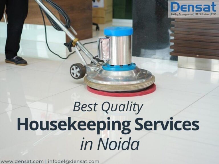 Housekeeping and floor cleaning